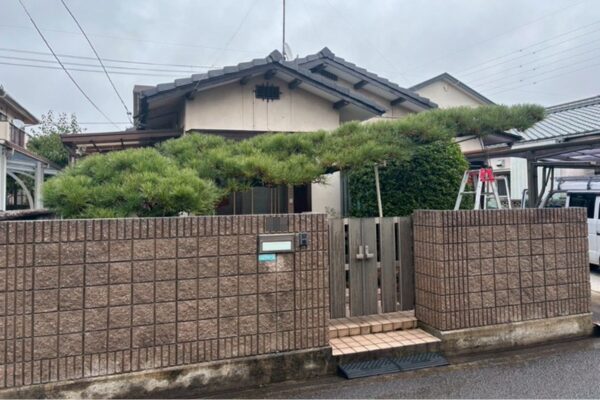 松本市・O様邸_黒松剪定_施工前